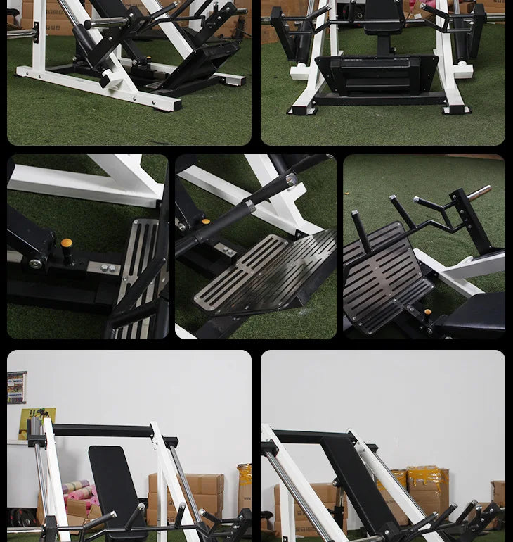 Commercial Gym Bent-Over Row Trainer, Incline Hard Pull Back Strength Machine for Professional Use