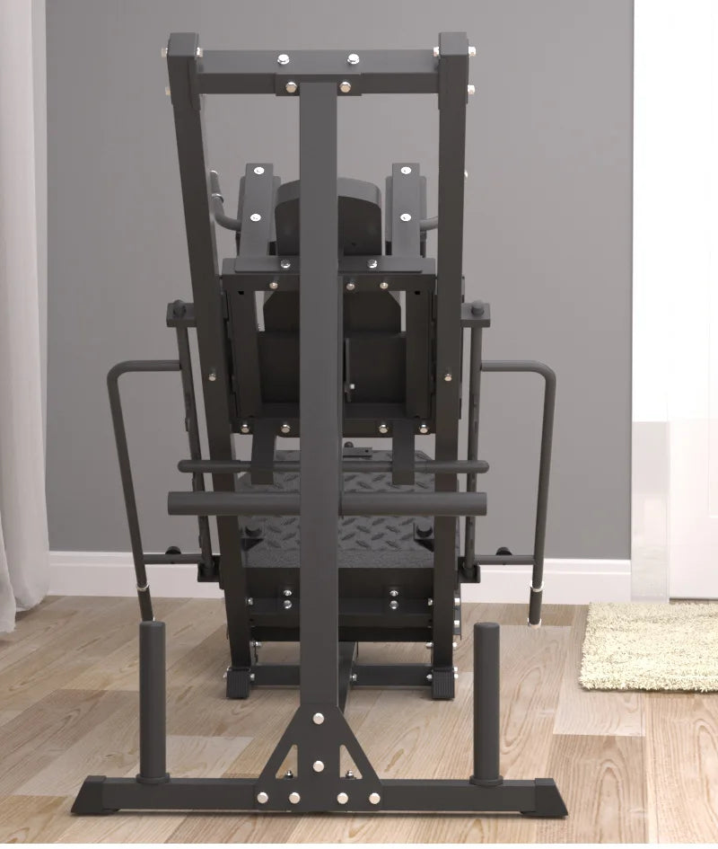 Commercial Leg Press & Hack Squat Machine Heavy Duty Leg Training Equipment for Gym and Home Use
