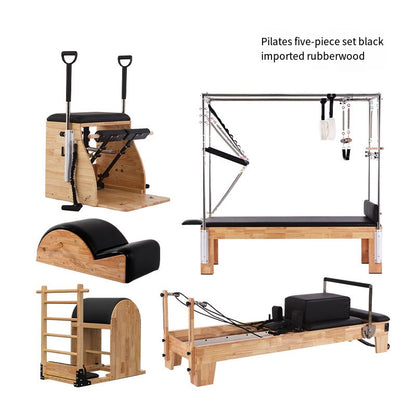 Pilates Reformer Máquina de cinco piezas Yoga cuerpo Sculpting Equipo de entrenamiento Escalera Barril Cadillac Reformers