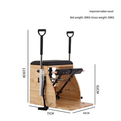 Pilates Reformer Máquina de cinco piezas Yoga cuerpo Sculpting Equipo de entrenamiento Escalera Barril Cadillac Reformers