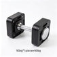 Adjustable square dumbbells, 1kg adjustable quick-lock dumbbells, non-slip handles, home gym strength training equipment.