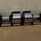 Chrome Adjustable Dumbbell Set 2kg(5lb) or 4kg(9lb) Increase Max 45kg(100lb) Home Fitness Pair Dumbbells