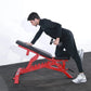Heavy Duty Adjustable Weight Bench Multifunctional Incline Decline Dumbbell Press Sit Up Fitness Equipment for Home Gym