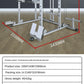 Commercial Grade Smith Machine Power Cage, All-in-One Home Gym Equipment with Cable System, Squat Rack & Weightlifting Station f
