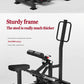 Commercial Grade Seated Leg Curl Machine, Adjustable Leg Extension & Hamstring Trainer for Home Gym Strength Training