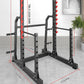 Commercial Half Rack Squat Stand, Professional Heavy Duty Barbell Bench Press Rack, Home & Gym Power Cage for Strength Training
