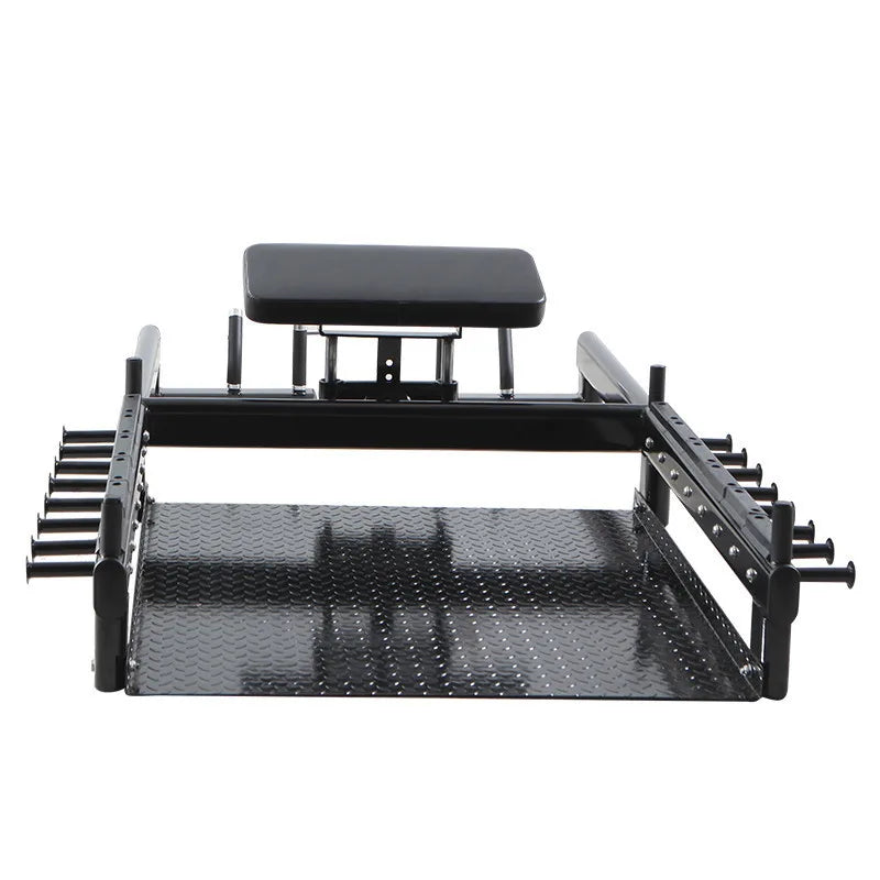 Belt Squat Machine with Platform, Heavy Duty Belt Squat Rack for Lower Body Strength Training Home Gym