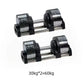 Adjustable Dumbbells Pair with 1kg Increments