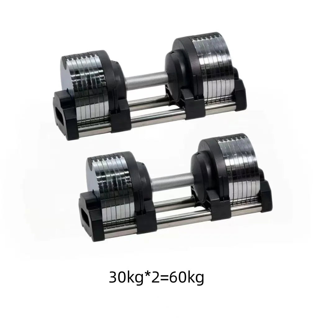 Adjustable Dumbbells Pair with 1kg Increments