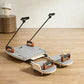 Core Training Ab Roller Machine with Sliding Plates & Resistance Handles, Multifunctional Home Gym Equipment for Abdominal, Glut