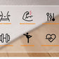 Home Fitness Crawler Exercise Machine Core Trainer Abdominal Workout Equipment Full Body Cardio Glider for Weight Loss