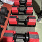 Adjustable Fast Adjust Dumbbell 30-35kg with Storage Rack Compact Full Body Home Strength Training Equipment