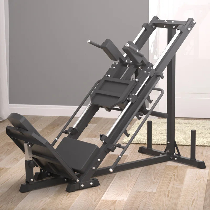 Commercial Leg Press & Hack Squat Machine Heavy Duty Leg Training Equipment for Gym and Home Use