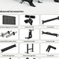 Pin Loaded Smith Machine Multi Function Squat Rack Commercial Home Gym Strength Training Equipment with Cable System & Pec Fly
