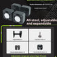 Home fitness equipment with adjustable and detachable quadrilateral dumbbell plates, made of pure steel.