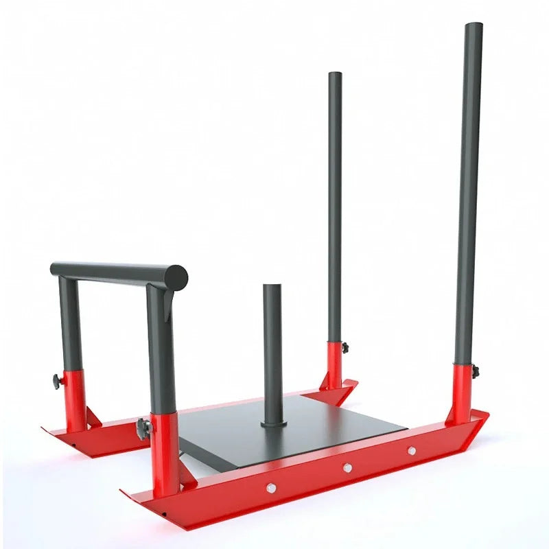 Gym Weight Sled Push Pull Training Sled Fitness Power Speed Strength Workout Sled for Indoor Outdoor Training