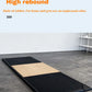 Weightlifting Platform with Shock Absorbing Rubber Pads, Deadlift Squat Training Floor Mat, Home Gym Equipment