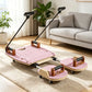 Core Training Ab Roller Machine with Sliding Plates & Resistance Handles, Multifunctional Home Gym Equipment for Abdominal, Glut