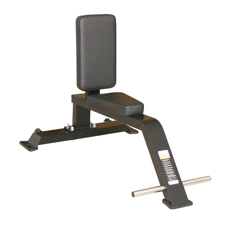 Heavy Duty Fixed Gym Bench with Backrest for Shoulder Press Dumbbell Training Home Commercial Fitness Equipment