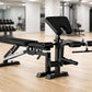 Multi-Function Adjustable Weight Bench with Leg Developer and Preacher Curl Attachment Home Gym Fitness Equipment