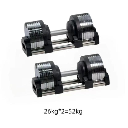 Adjustable Dumbbells Pair with 1kg Increments