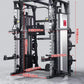Smith Machine Power Rack Multifunctional Squat Rack Cable Crossover Integrated Comprehensive Home Gym Fitness Equipment