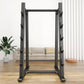 Heavy Duty Barbell Storage Rack, Barbell Bar Holder, Weight Bar Stand Organizer for Home Gym, Commercial Grade Steel Fitness Equ