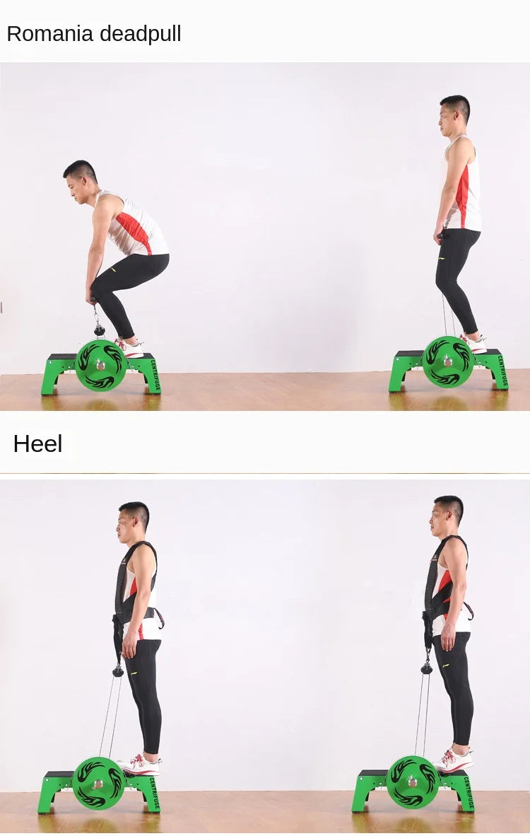 Flywheel Resistance Trainer Eccentric Pull Exerciser Overload Flywheel Resistance Training Device Home Outdoor Fitness Equipment