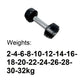 Adjustable Dumbbell handle 4kg Increase 5LB Increase and 2kg Increase selector