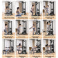 Compact Home Gym Cable Machine with Weight Stack Pull Up Bar Foldable Chest Fly Arm Lat Pulldown Strength Training Equipment