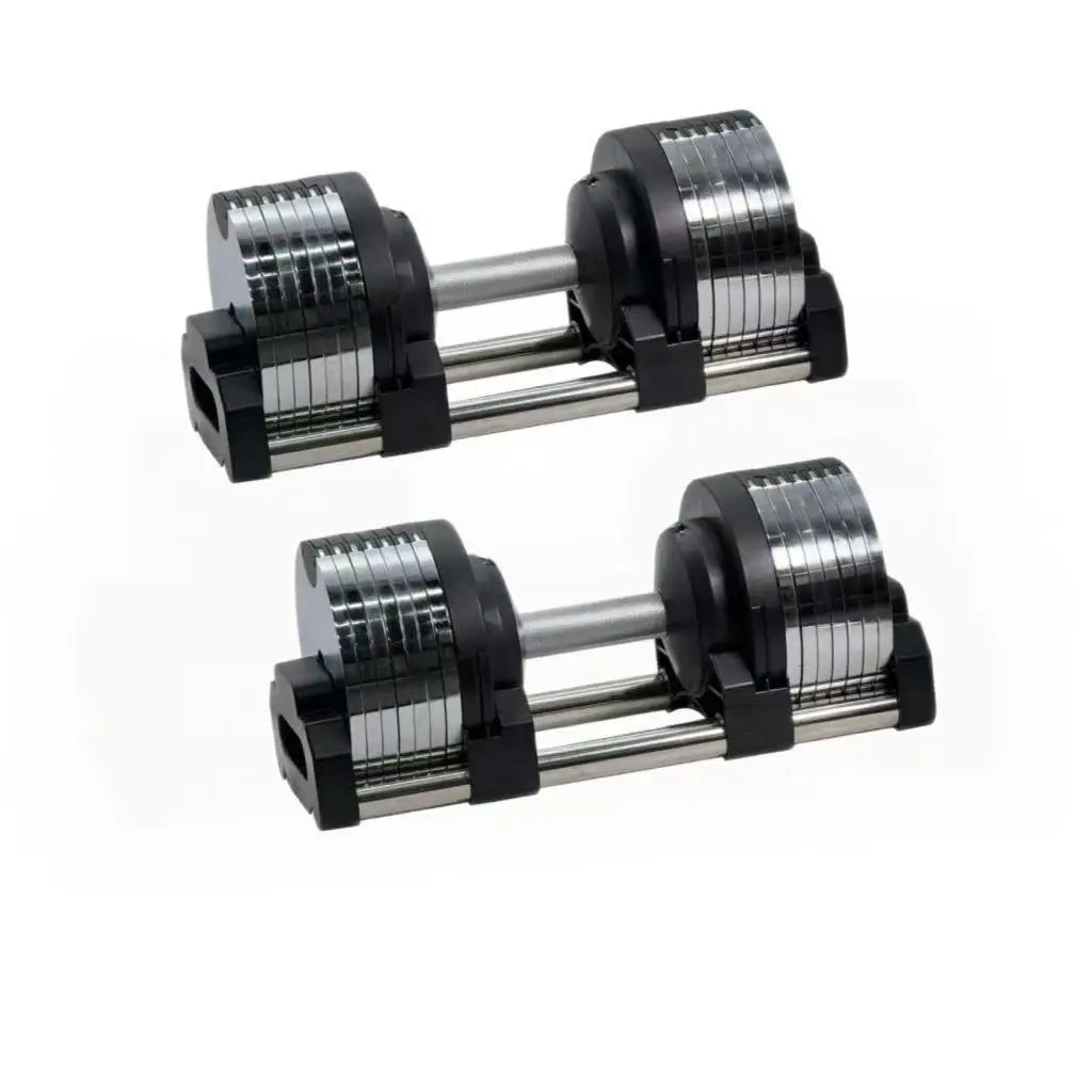 Adjustable Dumbbells Pair with 1kg Increments