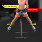 Air Walker Exercise Machine Indoor Glider Elliptical Trainer with LCD Display Home Gym Fitness Equipment for Full Body Workout W