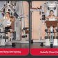 Multi Function Home Gym Equipment, Multi Purpose Strength Training Station for Full Muscle Training, Home & Small Gym Use