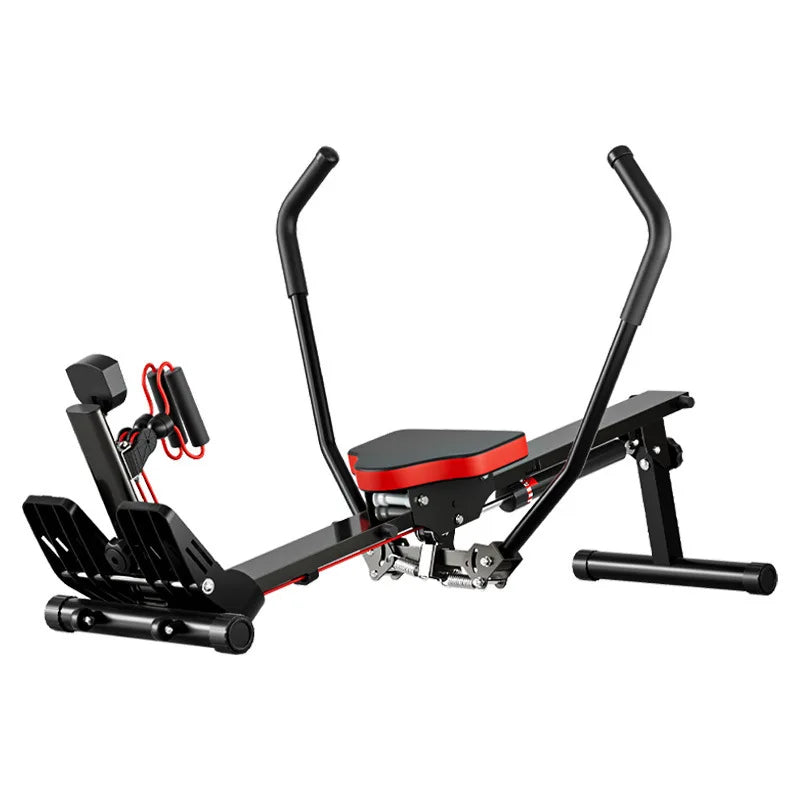 Hydraulic Rowing Machine Resistance Adjustable Rower for Home Gym Full Body Workout Fitness Exercise Equipment