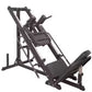 2-in-1 Leg Press Hack Squat Machine, Heavy Duty Fitness Equipment for Strength Training