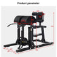 Commercial Grade GHD Machine, Adjustable Glute Ham Developer for Core & Back Training, Heavy Duty Roman Chair Hyperextension Ben