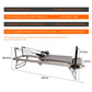 Foldable Pilates Reformer Machine Home Gym Yoga Bed with Adjustable Springs Resistance Bands Core Training Equipment