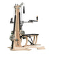 Professional Pilates Reformer Machine with Tower, Wooden Gyrotonic Trainer for Core Strength & Flexibility Training