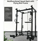 Multifunction Smith Machine Power Cage Cable Crossover Home Gym Fitness Equipment
