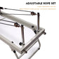 Foldable Pilates Reformer Machine Home Gym Equipment Yoga Bed Resistance Bands Full Body Workout Trainer