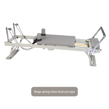 Foldable Pilates Reformer Machine Home Gym Equipment Yoga Bed Resistance Bands Full Body Workout Trainer