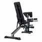 Multi-Function Adjustable Weight Bench with Leg Developer and Preacher Curl Attachment Home Gym Fitness Equipment