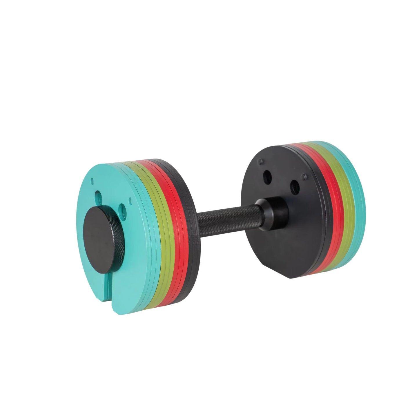 Colorful Adjustable Dumbbell, Customizable Weight Training Set, Portable Free Weights for Home Gym, Fitness & Bodybuilding