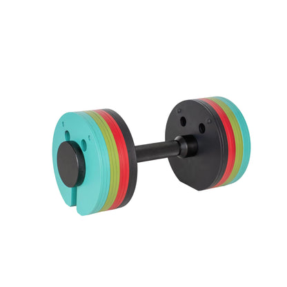 Colorful Adjustable Dumbbell, Customizable Weight Training Set, Portable Free Weights for Home Gym, Fitness & Bodybuilding