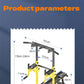 Multi-Function Pull Up Bar Station Home Gym Adjustable Dip Station Weight Bench Full Body Strength Training Workout Equipment
