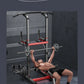 All-in-One Home Gym Power Tower with Weight Bench, Dip Bars & Pull Up Bar for Push-ups, Dips, Pull-ups, Leg Raises