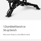 Heavy Duty Adjustable Weight Bench Multifunctional Incline Decline Dumbbell Press Sit Up Fitness Equipment for Home Gym