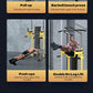 Multi-Function Pull Up Bar Station Home Gym Adjustable Dip Station Weight Bench Full Body Strength Training Workout Equipment