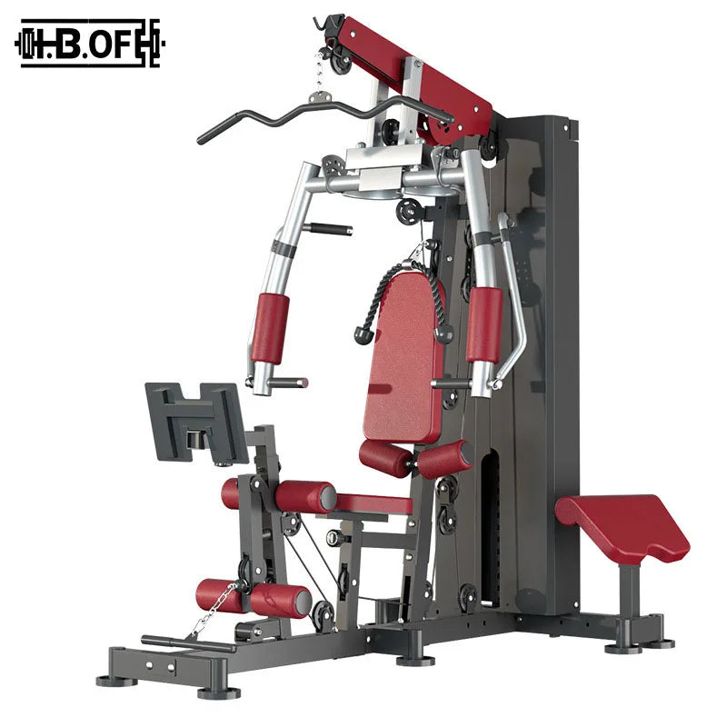 Multi-Function Home Gym Station - Full Body Strength Training Equipment