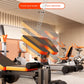 10-in-1 Multifunctional Home Gym Weight Bench Set with Squat Rack Lat Pulldown Preacher Curl Bench Press Station